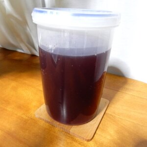 てんてきの糖で赤紫蘇ジュース